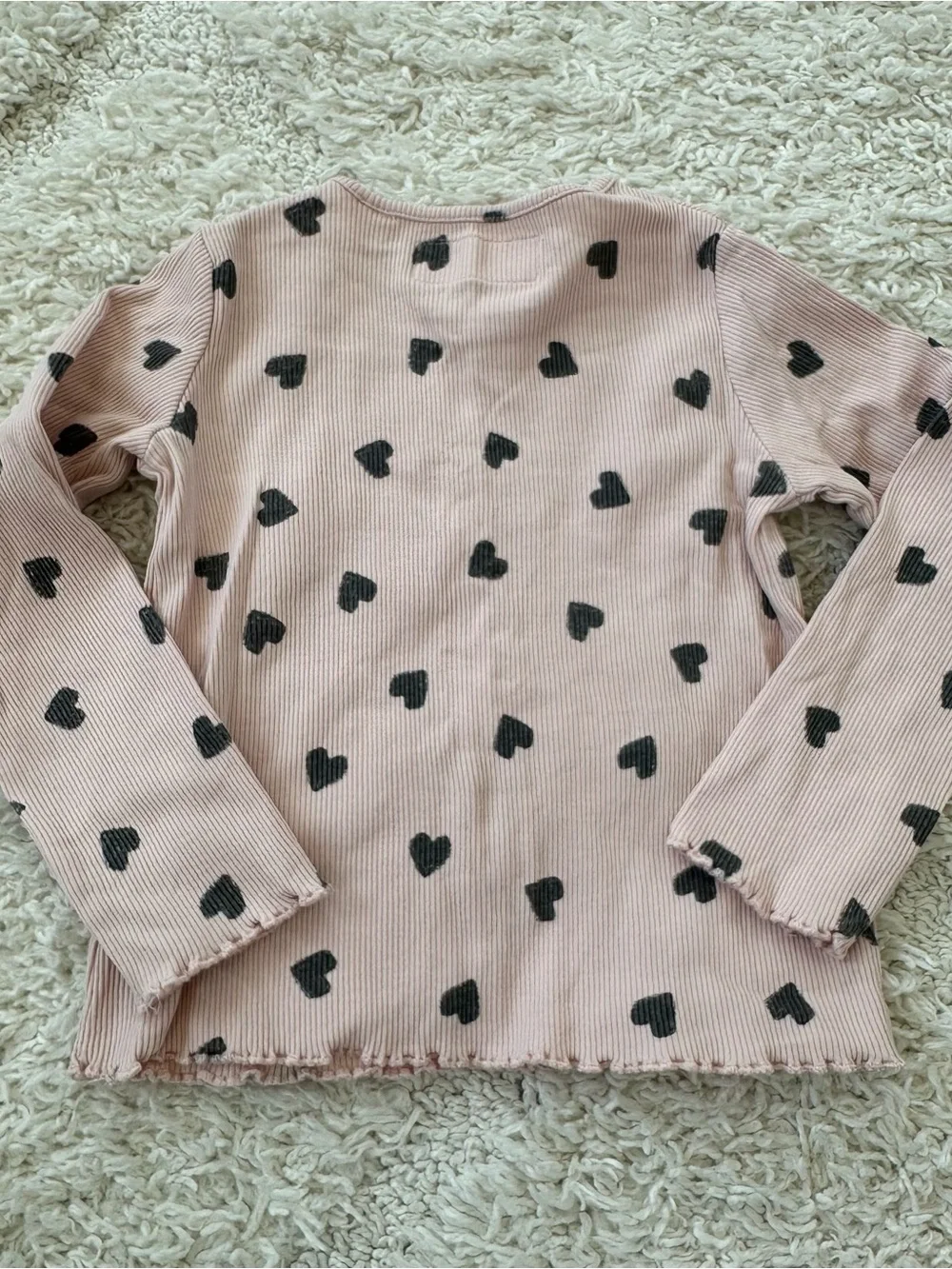 Zara Ribbed Hearts Set